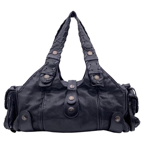 chloe silverado black shoulder bag